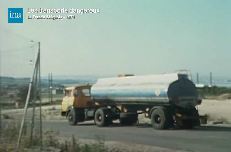Les transports de marchandises dangereuses dans les années 1970