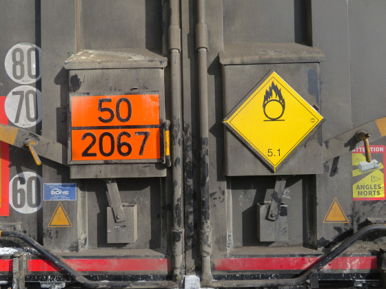 Conseiller TMD ammonitrate
Transport en benne UN 2067
Nitrate d'ammonium