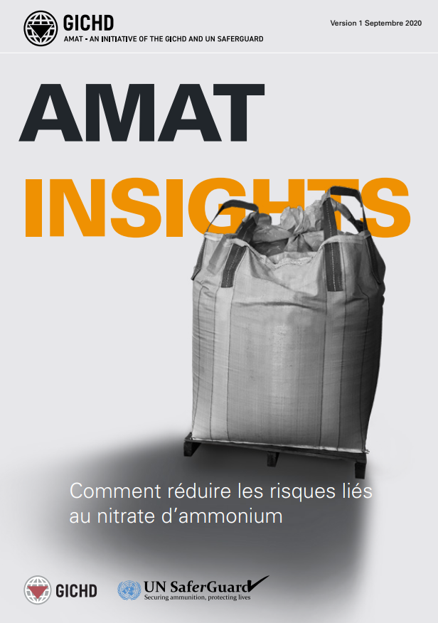 Conseiller TMD ammonitrate
Conseiller à la sécurité
Nitrate d'ammonium
UN 2067